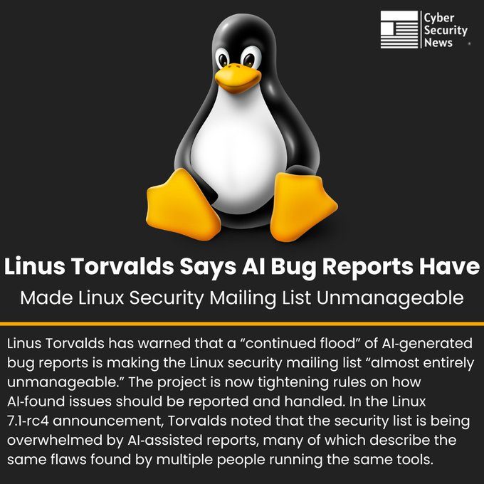Linux Security Mailing List Unmanageable